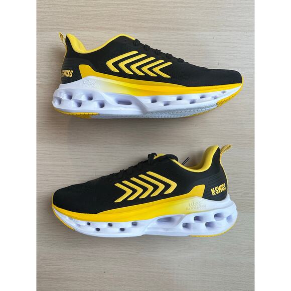 K-Swiss Melrose Tubes Lite Black Sneaker - Size 7.5M - New - Picture 4 of 9